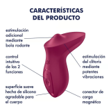 SATISFYER - EXCITERRR VIBRADOR LAY-ON CLÍTORIS FUCSIA