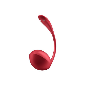 Satisfyer - Shiny Petal Estimulador Punto G Control Remoto Rojo App