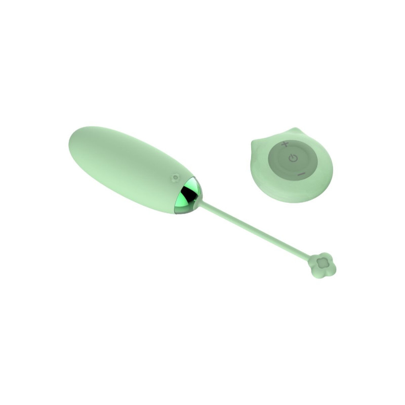 ARMONY - KITTY FUN EGG VIBRATOR FERNBEDIENUNG 10 VIBRATIONEN GRÜN - A…
