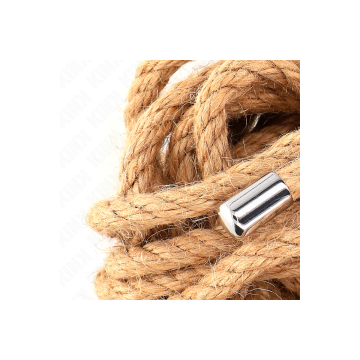 KINK - CORDA DI CANAPA CON TESTA IN METALLO 5 METRI - KINK ROPE ARTS…