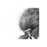 KINK - ANAL PLUG SIZE M 8 X 3.5 CM WITH SYNTHETIC TAIL 40 CM GREY - K…