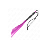 KINK - MINI FOUET EN SILICONE AVEC 6 BILLES VIOLES 26 CM - KINK IMPAC…