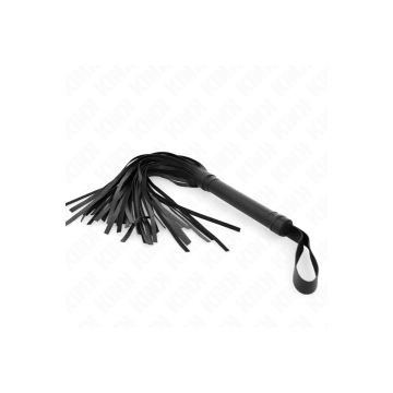 KINK - DARK BLUE BLACK WHIP 43.5 CM - KINK IMPACT & TOUCH - BDSM whips