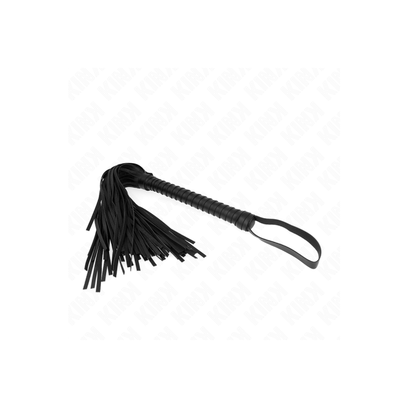 KINK - FRUSTA CON MANICO NERO STRUTTURATO 48,5 CM - KINK IMPACT & TOU…
