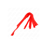 KINK - ROTE BREITSCHWANZPEITSCHE 48,5 CM - KINK IMPACT & TOUCH - BDSM…