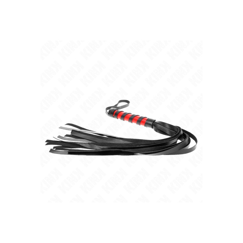 KINK - SHORT HANDLE WHIP 45 CM - KINK IMPACT & TOUCH - BDSM whips