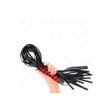 KINK - FOUET LONG RAYÉ 70 CM - KINK IMPACT & TOUCH - Fouets BDSM