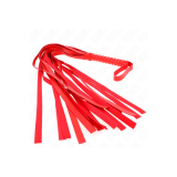 KINK - RED SHORT HANDLE LONG TAIL WHIP 70 CM - KINK IMPACT & TOUCH -…