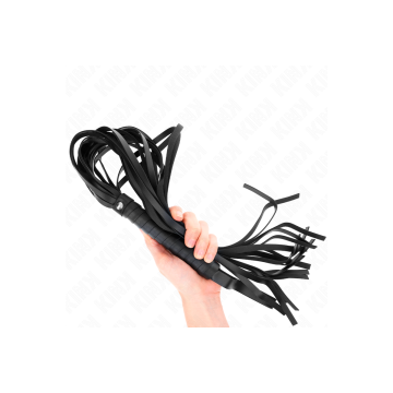KINK - FOUET NEGRO MANCHE COURT LONG QUEUE 70 CM - KINK IMPACT & TOUC…