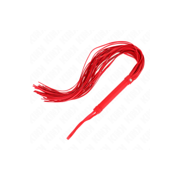 KINK - ROTE WEICH-PVC-PEITSCHE 70 CM - KINK IMPACT & TOUCH - BDSM-Pei…