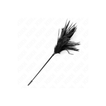 KINK - PIUME MULTIPLE NERE TICKLE 45 CM - KINK IMPACT & TOUCH