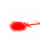 KINK - Baguette en corde de nylon avec plumes chatouillantes et noeud…