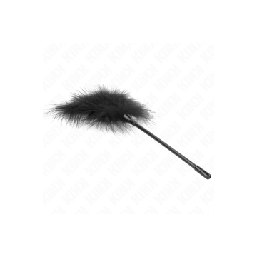 KINK - SCHWARZE KITZELFEDERN FÜR DAS BONDAGE-SET 27 CM - KINK IMPACT…