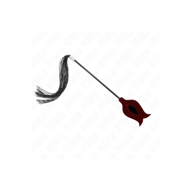 KINK - ROSE SHAPE SILICONE TASSEL WHIP 45 CM - KINK IMPACT & TOUCH -…