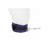 KINK - SHORT VELVET LACE NECKLACE WITH BELT 105 CM WITH NYLON TRIM 44…