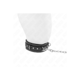 Kink - Collana In Pelle Pvc Con Cintura 105 Cm Rivetto Strass 41.5