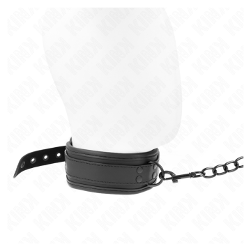 KINK - COLLARE BONDAGE IN NEOPRENE MODELLO 1 CON CINTURA 78 CM REGOLABILE 37,5 X 49,5 CM