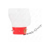 KINK - ROTE DIAMANTKETTE MIT GÜRTEL 65 CM VERSTELLBAR 35-51 CM X 7 CM…