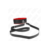 KINK - NECKLACE WITH BELT 116 CM WITH RED LEATHER STRAP ADJUSTABLE 40…