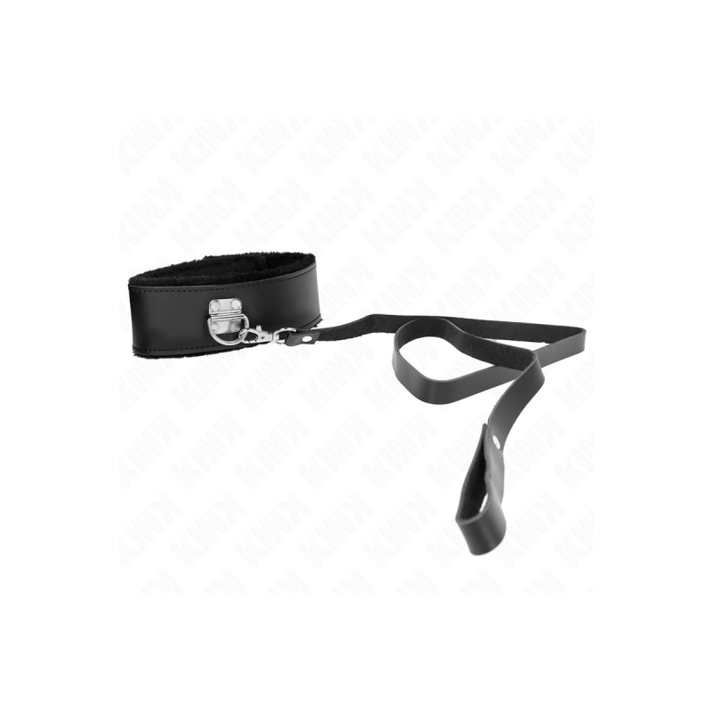 KINK - COLLANA CON CINTURA 116 CM CON CINTURINO IN PELLE NERA REGOLAB…