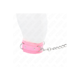 KINK - COLLAR WITH LEASH 65 CM WITH RESTRICTIONS PINK 36-42 CM X 5.5…