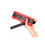 KINK - COLLAR WITH BELT 65 CM WITH STRAP RED 54 X 4.5 CM - KINK COLLA…
