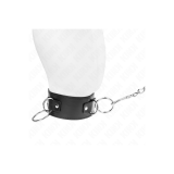 KINK - COLLANA CON GUINZAGLIO 65 CM 3 MODELLO ANELLI 2 REGOLABILE 36-…