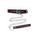 KINK - COLLANA CON CINTURINO 65 CM DETTAGLI CUORE 52,5 X 2,5 CM - KIN…