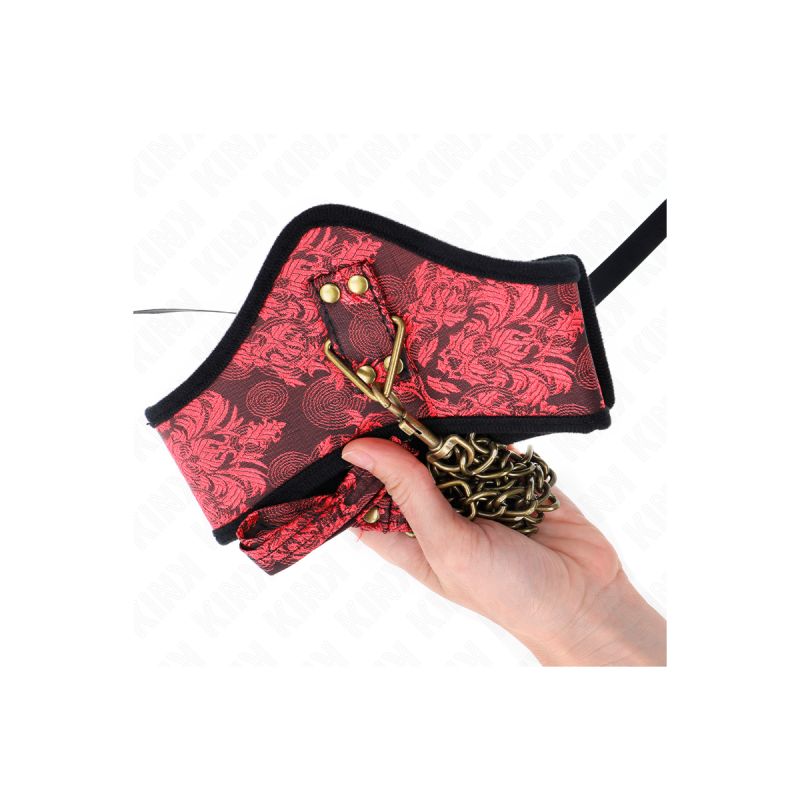 KINK - COLLANA MODELLO SCANDALO CON CINTURINO IN PIZZO 75 CM 44 X 10…