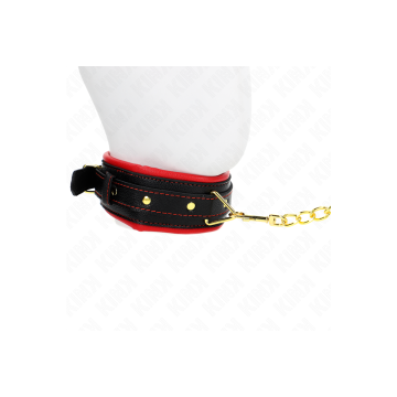 Kink - Collier Avec Bracelet Imitation Cuir Éponge Modèle 2