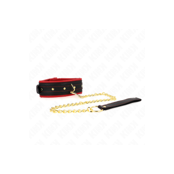 Kink - Collar With Plain Fabric Leash Adjustable 33 - 48 Cm X 5.7