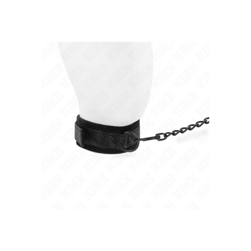 KINK - BASIC MODEL COLLAR WITH LEASH 77 CM MODEL 5 AJUSTABLE 34-54 CM…
