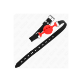 KINK - BÂILLON ENTIÈREMENT SILICONE 55 x 2 CM AVEC BOULE DE 4 CM TAIL…
