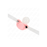 KINK - PINK PACIFIER SHAPED GAG 5.5 x 4 CM ADJUSTABLE 43-60 CM - KINK…
