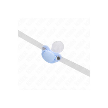 KINK - HELLBLAUER SCHNULLERFORM-SPRUDEL 5,5 x 4 CM VERSTELLBAR 43-60…