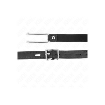 KINK - METAL HOOK GAG 11.5 CM WITH LEATHERETTE STRAP ADJUSTABLE 39-58…