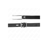 KINK - BÂTON À CROCHET EN MÉTAL 11,5 CM AVEC SANGLE EN CUIR RÉGLABLE…