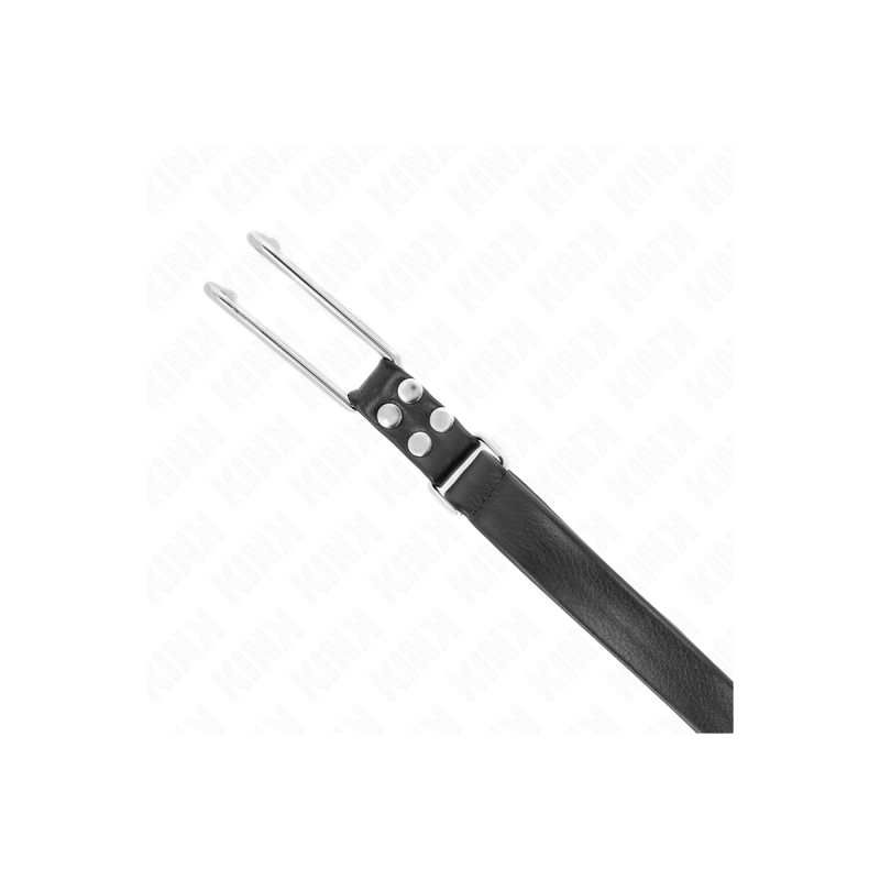 KINK - METALLHAKEN-KNEBEL VERSTELLBAR 36-52 CM - KINK COLLAR & GAG -…