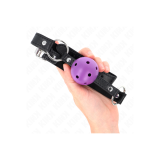 KINK - BALLE CREUSE DURE VIOLET 4,5 CM BAG 63,5 X 2 CM - KINK COLLAR…