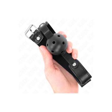 KINK - PALLA TRASPIRANTE NERA 4,5 CM BAVAGLIO 65 x 2,5 CM - KINK COLL…