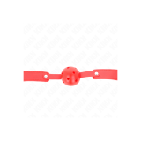 KINK - ROTER ATMUNGSAKTIVER BALL 4,5 CM Knebel 65 x 2,5 CM - KINK COL…
