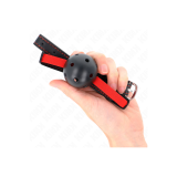 KINK - BAVAGLIO HOLLOW HARD BOCCA 4,5 CM CON CINTURA ELASTICA 56 x 1,…