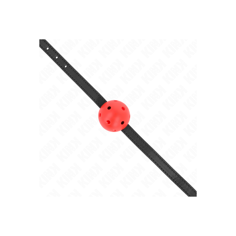 KINK - SIMPLICITY ROT ATMUNGSAKTIVER 4,5 CM BALLGAG 62 x 1,5 CM - KIN…