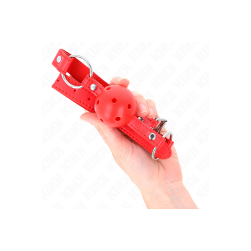 KINK - BÂTON RESPIRANT 4 CM AVEC DOUBLE RIVET MODÈLE 1 ROUGE 62,5 x 2…