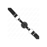 KINK - BAVAGLIO SFERA TRASPIRANTE 4 CM CON DOPPIO RIVETTO MODELLO 1 N…