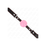 KINK - PALLA ORO ROSA 4 CM GAG 60 x 2 CM - KINK COLLAR & GAG - Mascel…