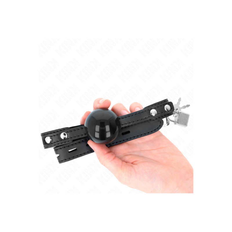 KINK - SOFT TPE BALL 4 CM GAG MODELL 3 60 x 2 CM VERSTELLBAR 37-52 CM…
