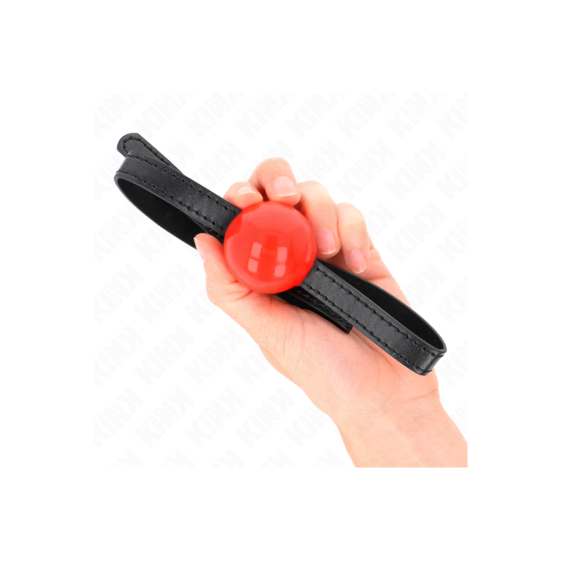 KINK - BALLE SOLIDE SIMPLE ROUGE 4 CM BAG 65 x 1,5 CM - KINK COLLAR &…