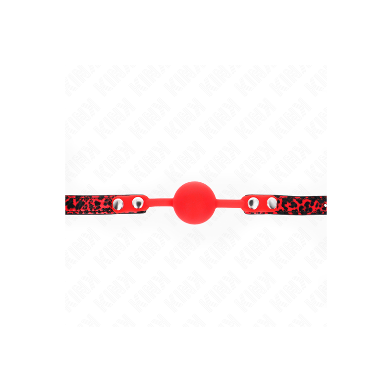 KINK - SILICONE BALL 4 CM GAG MODEL 2 60 x 2 CM - KINK COLLAR & GAG -…