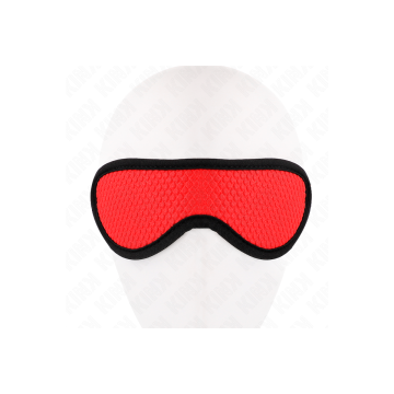 KINK - BANDAGE TEXTURÉ À ÉCAILLES AVEC BORD RECOUVERT ROUGE 20 x 7 CM…